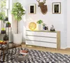 AKORD Furniture Factory OP0LK-160SZ6ARTBIA, Weiß, Eiche, 6 Produktbild-Vorschau 4