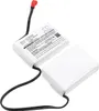 A product shot of a battery pack with wires and a connector. Voir les images du produit