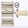CASARIA® Schuhschrank für 18 Paar Schuhe Schmal 115x60x25cm Produktbild-Vorschau 9