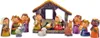 Riffelmacher Kinder-Krippenfiguren mit Stall 2,5 - 9 cm 12 Produktbild-Vorschau 1