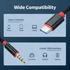 Audio kabel z konektoru Type-C na 3,5 mm TRRS, 90 cm, kabel Náhled obrázku produktu 4
