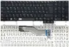A disassembled laptop keyboard and its internal components are shown against a white background. Produktbild-Vorschau