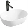 Lavabo da appoggio in Vetroceramica, bianco, ovale, grande, Anteprima dell’immagine prodotto 1