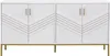 Credenza Merax 160x40x80,5cm, 4 ante con ripiani regolabili Anteprima dell’immagine prodotto 8