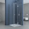 doporro Cabine de Douche en Angle Montage Réversible Voir les images du produit 1