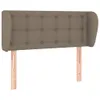 vidaXL Kopfteil mit Ohren Taupe 83x23x78/88 cm Stoff -  Produktbild-Vorschau 3