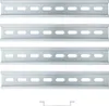 ARLI 4x Hutschiene 35 x 7 x 200mm gelocht Stahl verzinkt Produktbild-Vorschau 1