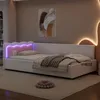 A bedroom scene with a bed and artwork on the wall. Náhľad obrázku produktu