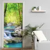 Türtapete selbstklebend | 200 x 90 cm Wasserfälle, Natur, Produktbild-Vorschau 1