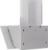 Rear view of a white kitchen range hood mounted on a white background. Produktbild-Vorschau