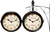 MONZANA® Horloge Murale Double Face Silencieuse Vintage - Voir les images du produit 4