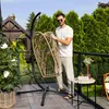 di volio Hängesessel mit Gestell Beluno beige, Hängestuhl Produktbild-Vorschau 10