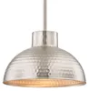 Pendelleuchte Mini Nickel gebürstet für 1 Lichtquelle Produktbild-Vorschau 1