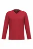Kariban Mens long-sleeved V-neck T-shirt Produktbild-Vorschau 1