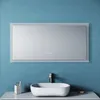 Koupelnové zrcadlo SONNI 120x60 cm s LED osvětlením Zrcadlo Náhled obrázku produktu 2