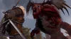 A monster and a warrior in battle. Podgląd zdjęcia produktu