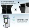 Küchenmülleimer Für Mülltrennung HAJA 60l Produktbild-Vorschau 7