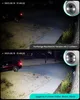 Comparison of night vision camera performance with different numbers of lights. Produktbild-Vorschau