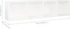 vidaXL Bibliothèque/armoire TV blanc 36×30×143 cm Bois Voir les images du produit 15