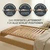 BURI Home Rollrost 90x200 cm – Lattenrost Holz Rollrost Produktbild-Vorschau 9