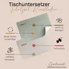 6 Stück Platzset Kunstleder, Wendbares Tischset 45x30cm, Produktbild-Vorschau 9