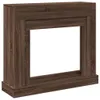 vidaXL Krbová obestavba hnědý dubový vzhled 100x30x87,5 cm Náhled obrázku produktu 1