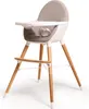 WEBABY - Chaise haute évolutive pour repas bébé Blanc et Voir les images du produit 3