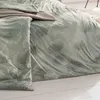 Estella Bettwäsche Isabella" oliv 1x 155x220 cm + 1x 80x80 Produktbild-Vorschau 8