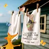 Mr. & Mrs. Panda Handtuch Flugbegleiter Herz - Weiß - Produktbild-Vorschau 2