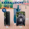 MuchoWow® Koffer Handgepäck Trolley Rollkoffer Kleine Produktbild-Vorschau 5