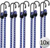 10x Tendeurs élastiques en caoutchouc, tendeurs bagage Voir les images du produit 1