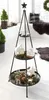 XXL Etagere "Klassik" aus Metall, 128 cm hoch, matt Produktbild-Vorschau 1