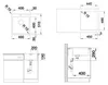 BLANCO CLARON 400-IF/A, Schrankwaschbecken, Edelstahl, Produktbild-Vorschau 15