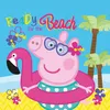 Peppa Wutz Pig Kinder Kapuzen Bade-Poncho Beach 60x120 cm Produktbild-Vorschau 3
