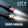 deleyCON 10x 0,25m CAT6 Patchkabel S/FTP PIMF Schirmung Produktbild-Vorschau 4