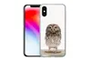 MuchoWow® Handyhülle Schutzhülle Hülle für iPhone X Eule - Produktbild-Vorschau 2