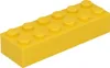 LEGO® 2x6 kostek Vysoké kostky žluté - 2456 NEW! Množství Náhled obrázku produktu 2