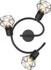 GLOBO 54802S-3, Černá, Kov, IP20, I, E14, LED Náhled obrázku produktu 3