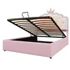 Lit plateforme pour enfant, design princesse avec couronne, Voir les images du produit 14