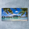 Wanduhr aus Glas – 60x30 cm - Glasbild - Glasuhr - Produktbild-Vorschau 2