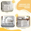PawHut Afsluitbaar hondenpoort, 3-delig, 207,5 x 61 cm, Productafbeelding-voorbeeld 5