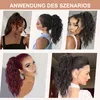 Ponytail Extension Kunsthaarperücke Haarteil Pferdeschwanz Produktbild-Vorschau 7