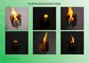 Gartenfackel für draußen Motiv Flamme - Rost - Set: Produktbild-Vorschau 6