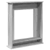 vidaXL Obostavba krbu Grey Sonoma 75x20x87,5 cm Materiál na Náhľad obrázku produktu 6