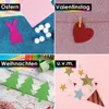 OfficeTree 50x Glitzerpapier A4 – 20 Farben 250g/m² - Produktbild-Vorschau 7