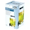 A product box for a drink dispenser with a tap, showing images of the dispenser filled with a beverage and fruit slices. Produktbild-Vorschau