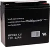 Powery Bleiakku (multipower) MPC22-12I zyklenfest Produktbild-Vorschau 1