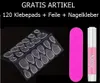 GKA 120 Stück Künstliche Fußnägel Zehennägel K3 kurz Produktbild-Vorschau 4