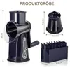 Kaasschaaf met handkruk, groentesnijder, groenterecorder Productafbeelding-voorbeeld 4