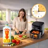 Freidora de aire caliente de 8 litros, 1750 W, con 10 Vista previa de la imagen del producto 5